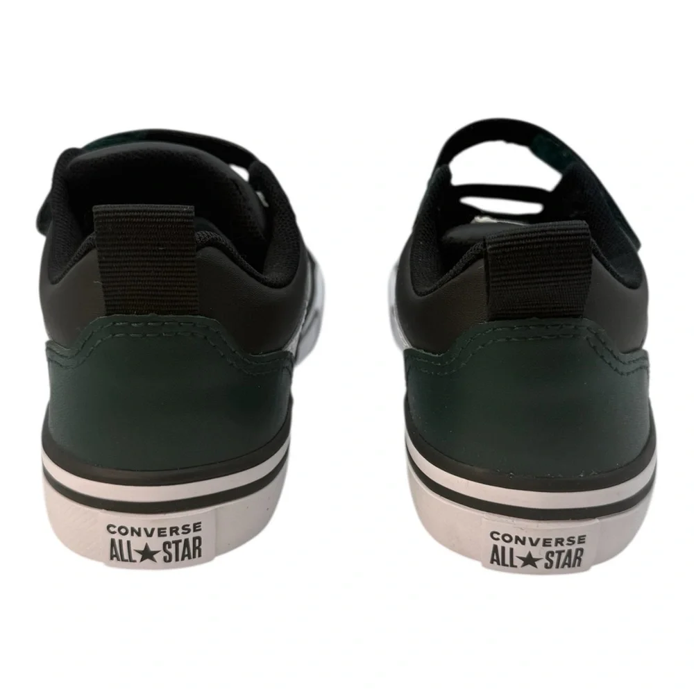 Converse Pro Blaze Kids Boys'‎ Leather Strap Hook Loop Athletic Shoes, Size 13